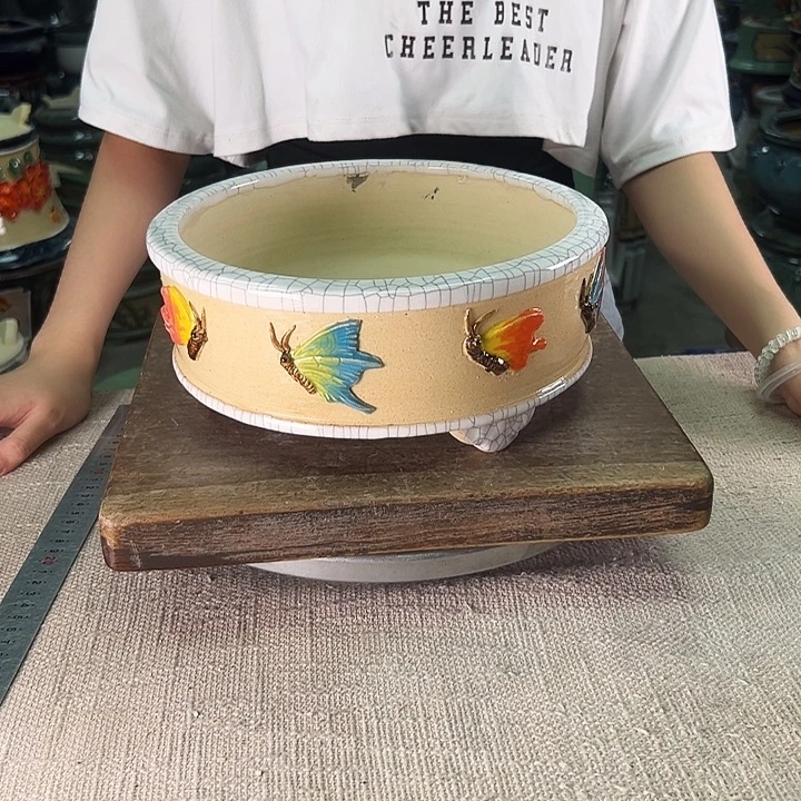 泳坤堂石湾盆陶瓷