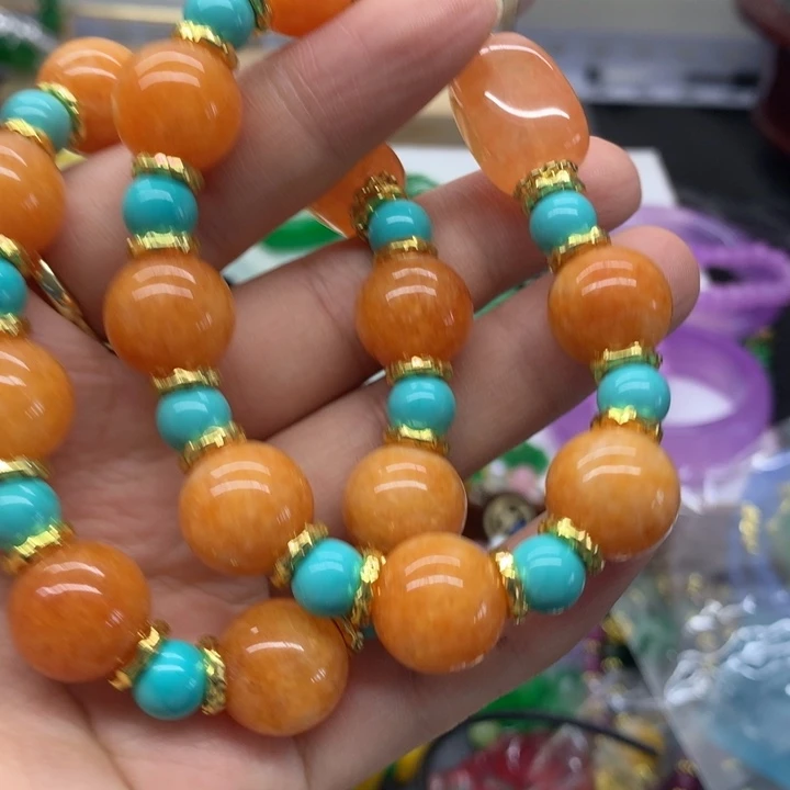 颈饰未镶嵌翡翠吊坠