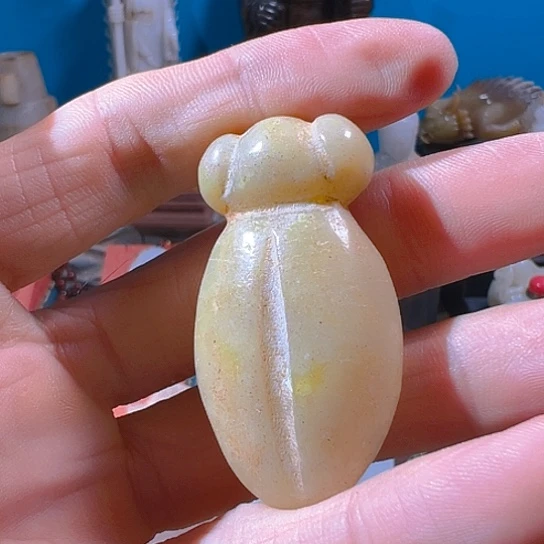 其***里未镶嵌和田玉（糖玉）挂件