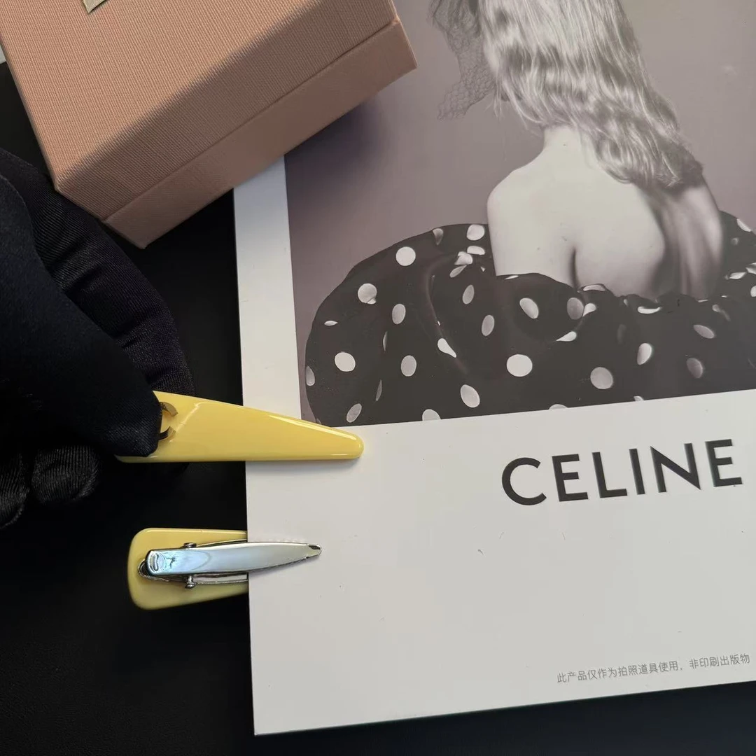 小香醋酸气质侧边刘海夹