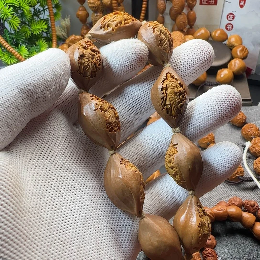 橄榄核手串/手链关公