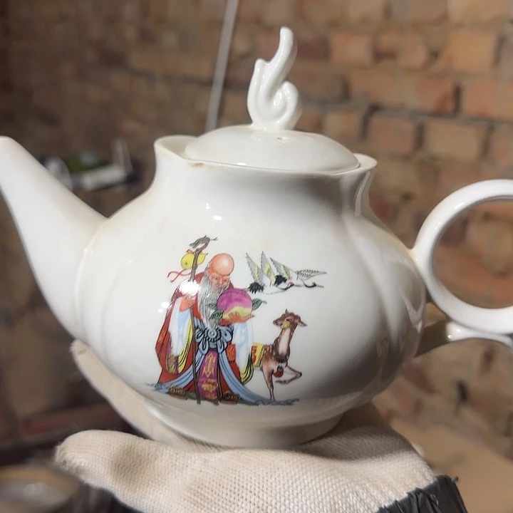 库存微瑕老寿星一个