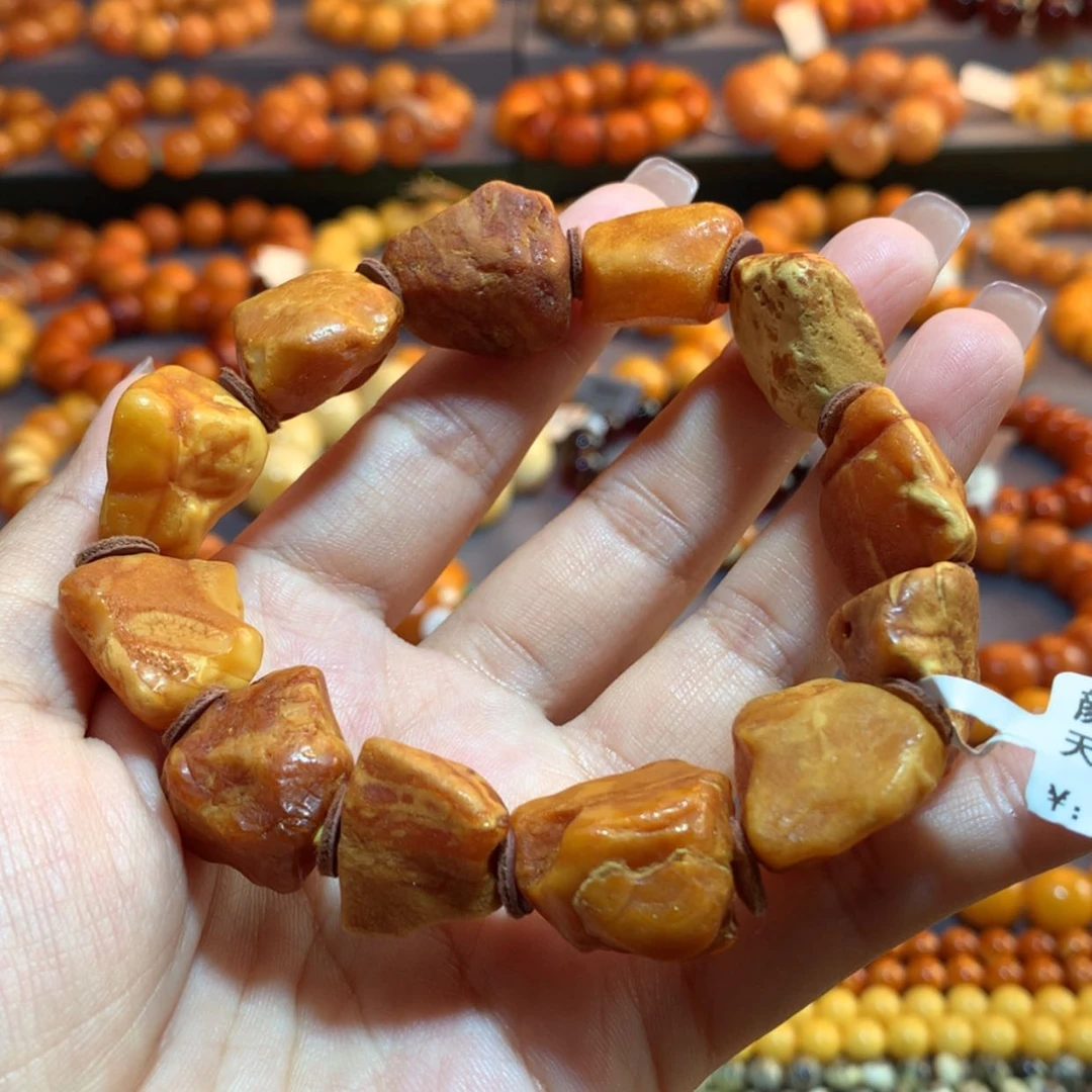 【闪购商品】手串蜜蜡未镶嵌蜜蜡手串
