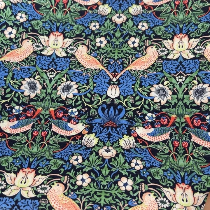 棉福袋一米价纯棉14安厚帆布1.1宽果子块