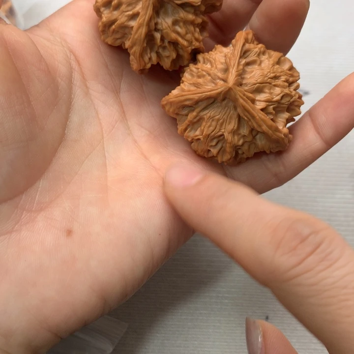 斗***坊文玩核桃把件三棱