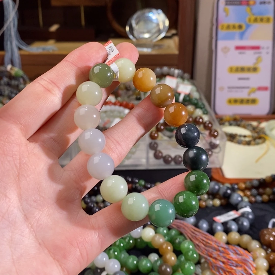 和田玉手链未镶嵌