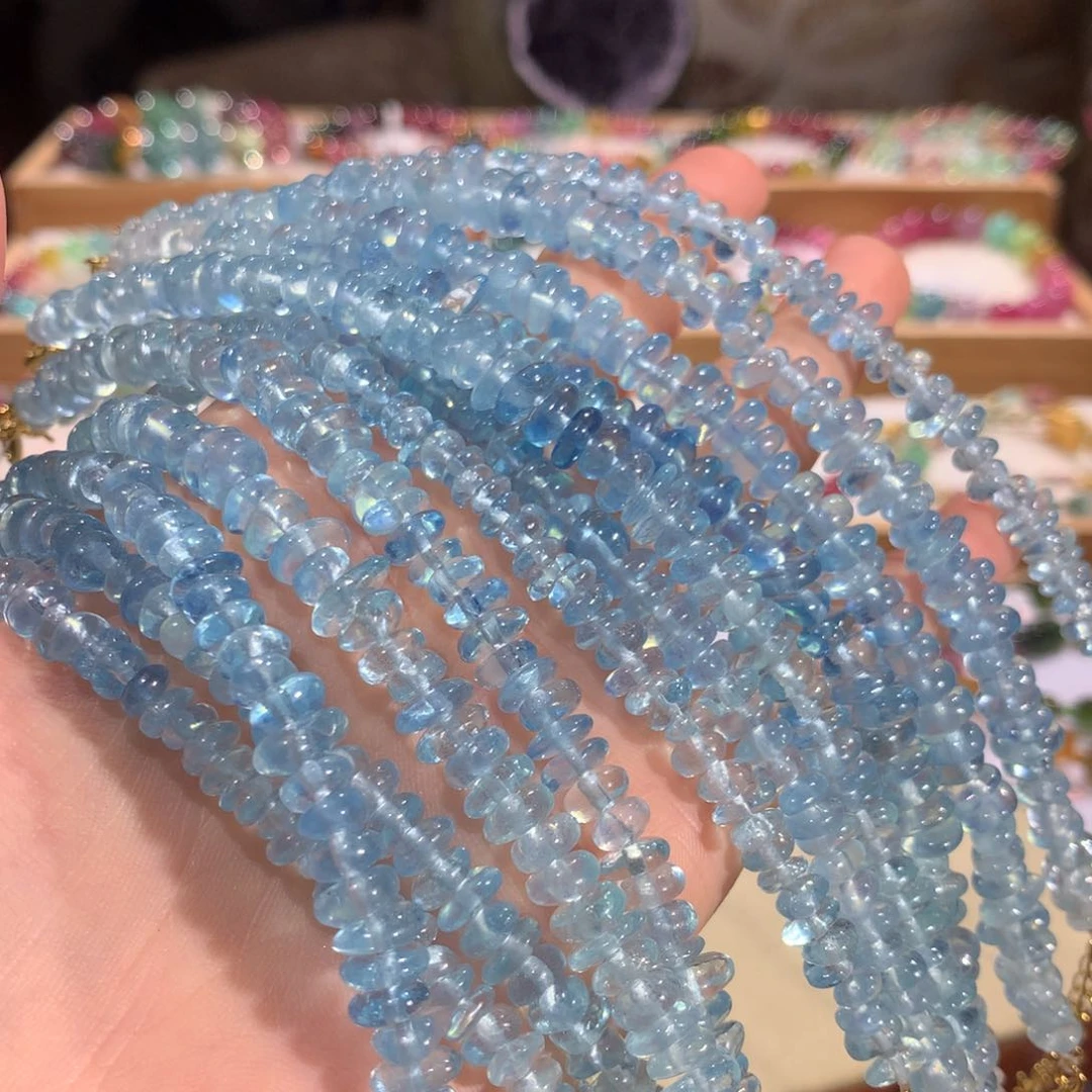 海蓝宝石手链未镶嵌