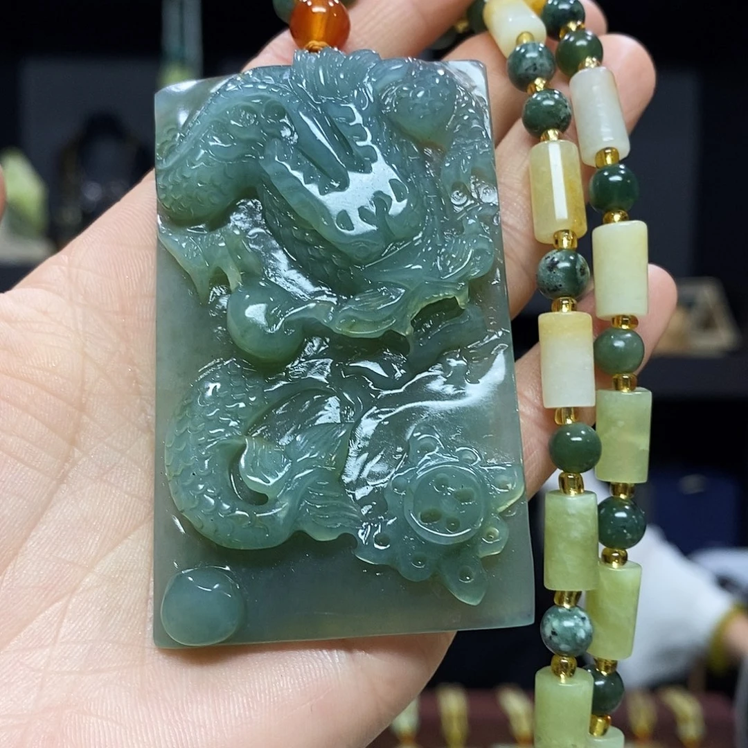 岫玉挂件吊坠未镶嵌