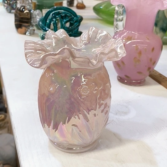 琉璃花瓶高12k口6