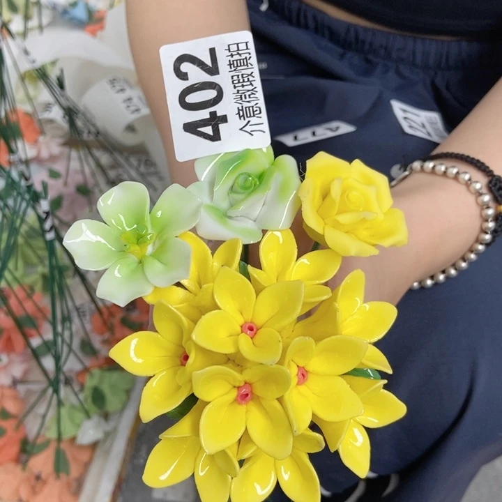 杯手工制作陶瓷花