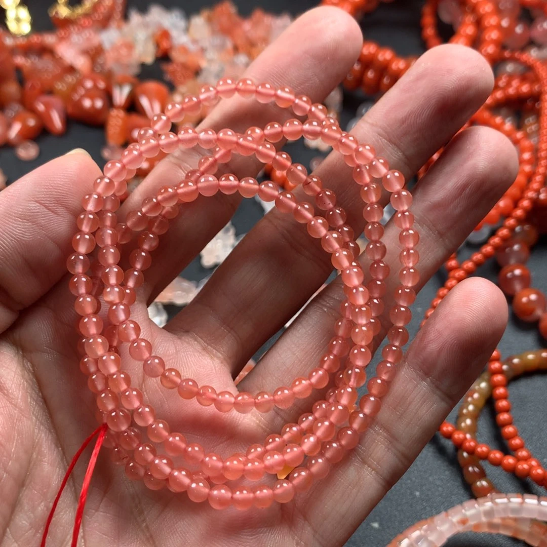 南红玛瑙未镶嵌颈饰