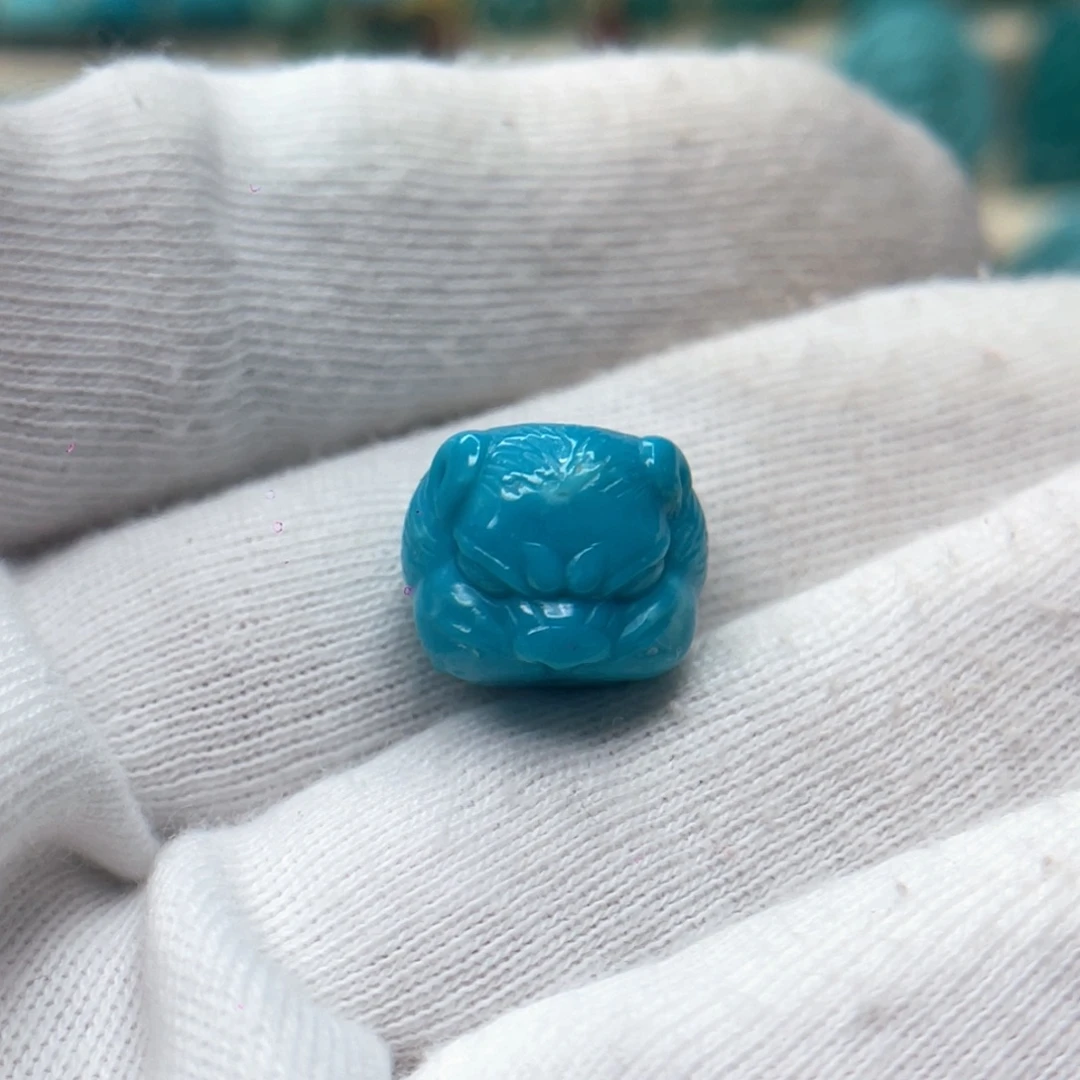 未镶嵌绿松石颈饰卡13.7-11.2