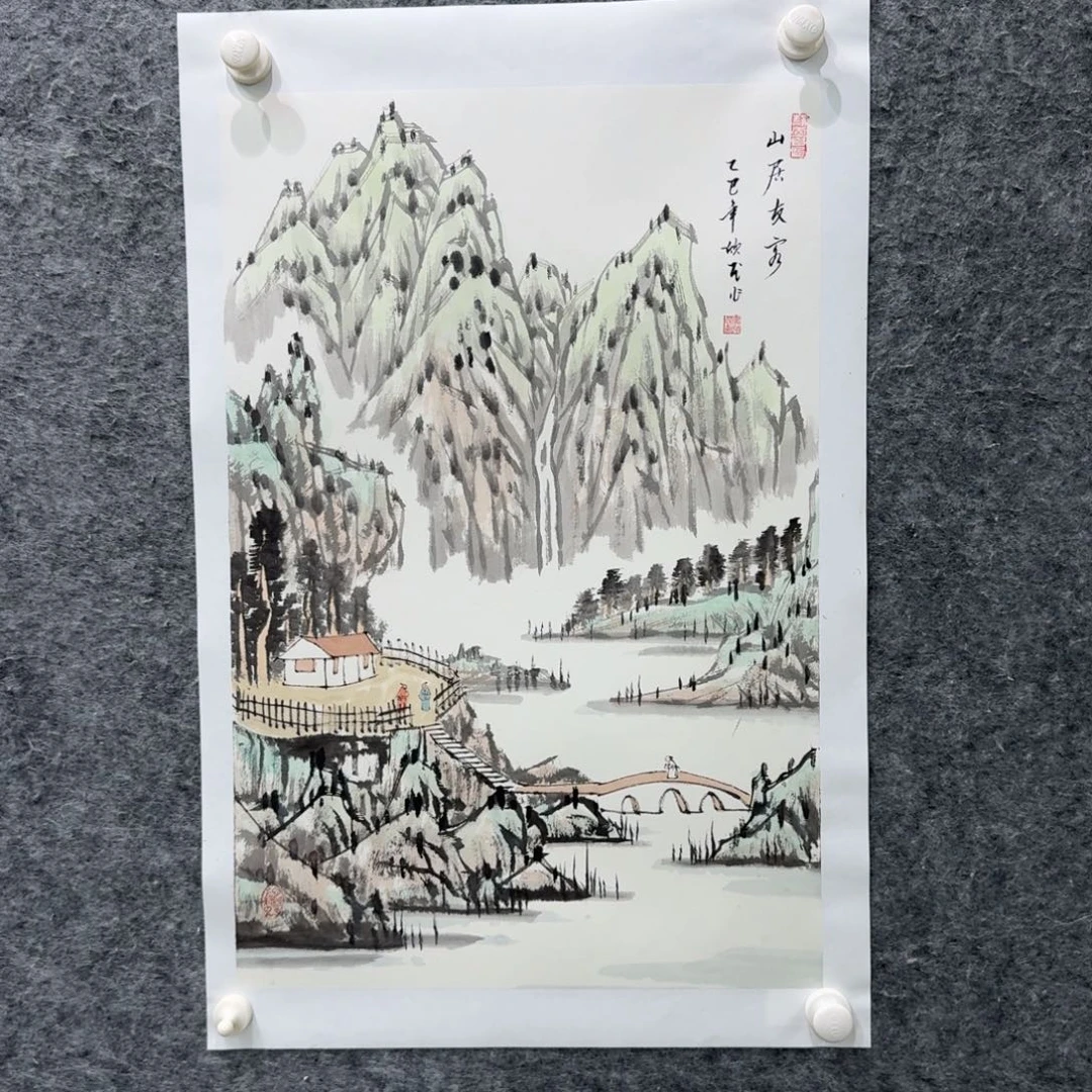 国画国画作品WXM老师