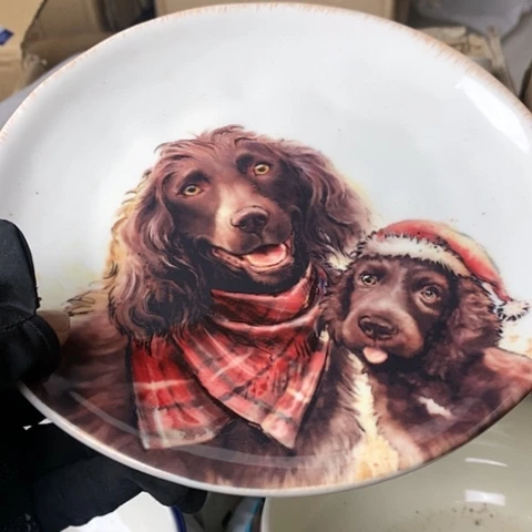 盘陶瓷制品满25拼单发货默认微瑕