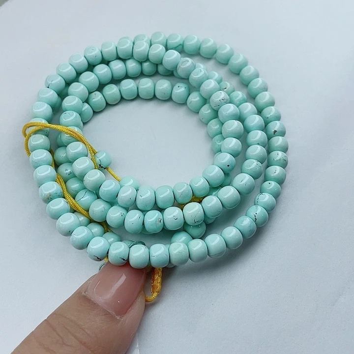 绿松石未镶嵌颈饰