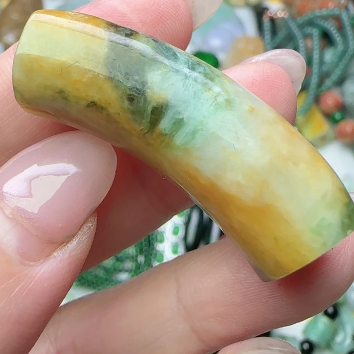 翡翠未镶嵌颈饰天然A货348