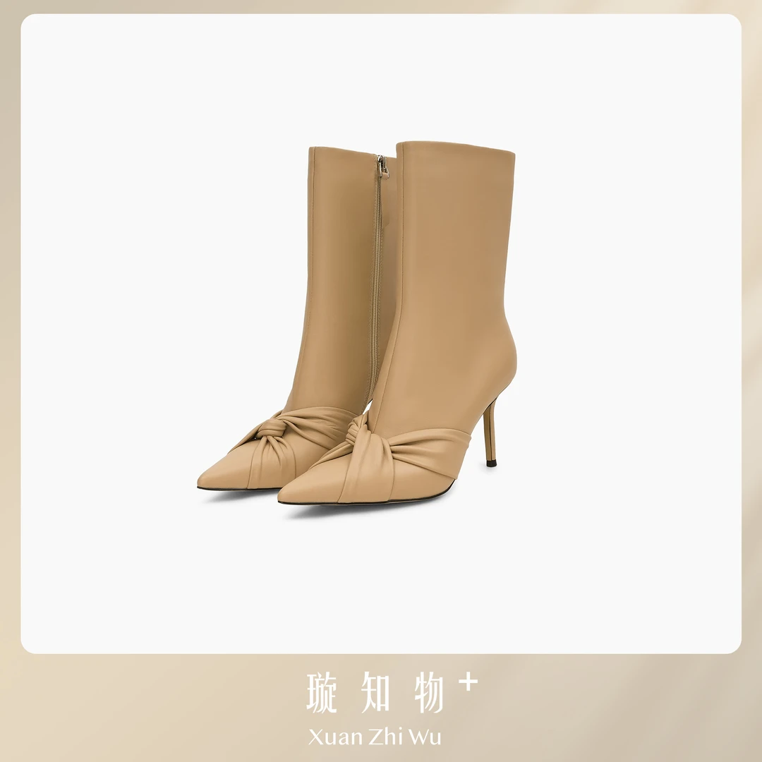 璇知物蝴蝶短靴