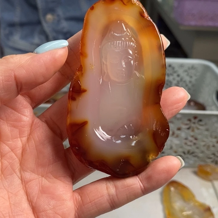 玛瑙/玉髓吊坠(不含链)未镶嵌