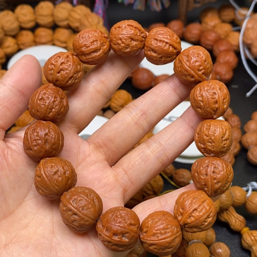 桃核手串小蚂蚁纹包子