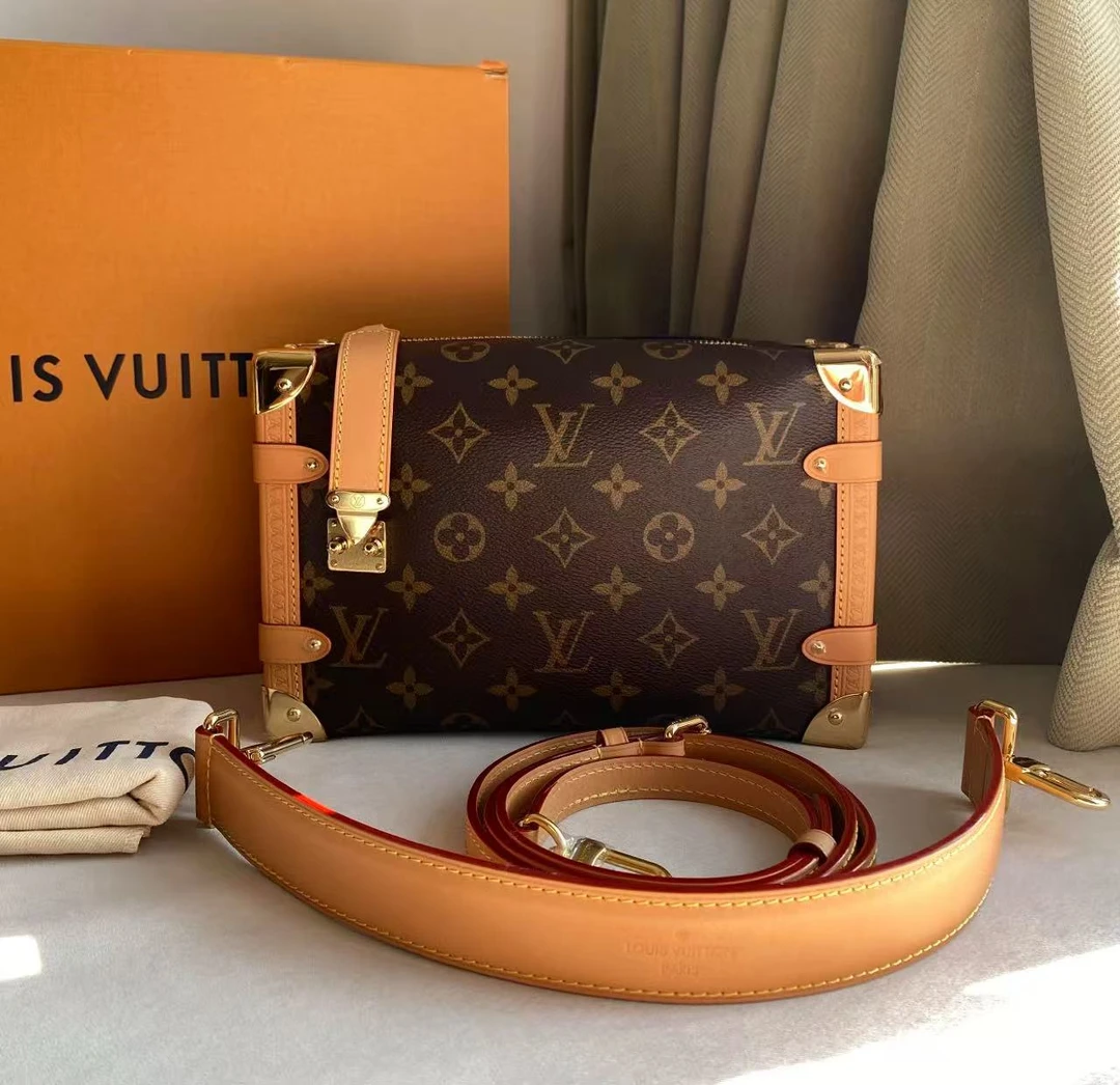 95新 LouisVuitton/路易威登 蔚蓝/谷爱凌 软盒子 中号