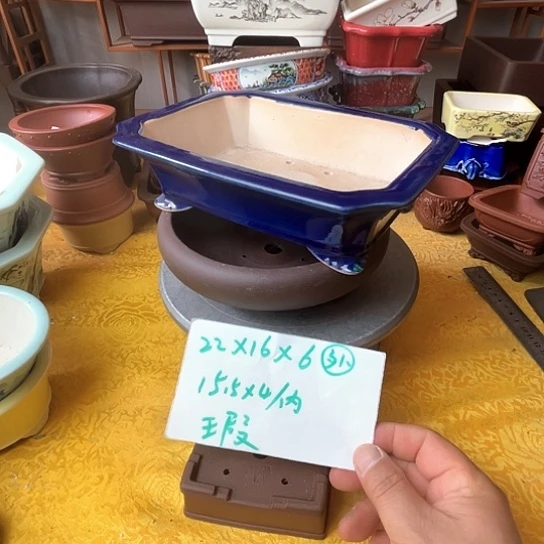 紫砂花瓶紫砂花盆
