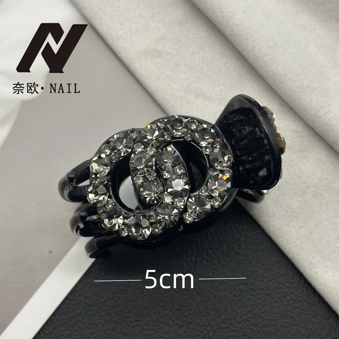 【NAIL·奈欧】设计师系列6184丸子夹马尾夹双面轻奢气质