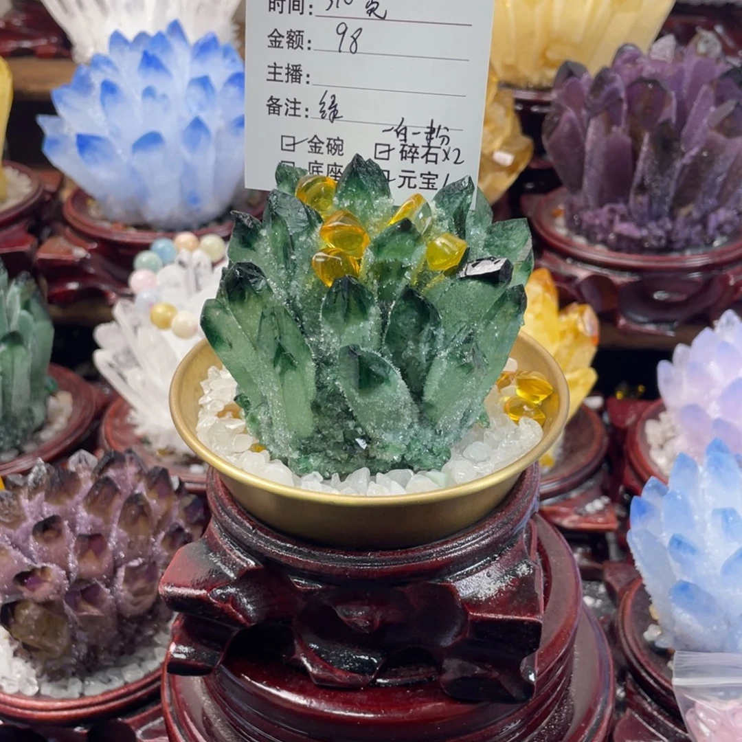 石材江**地天然绿水晶98