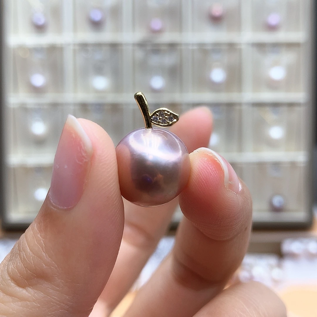 颈饰合金淡水珍珠