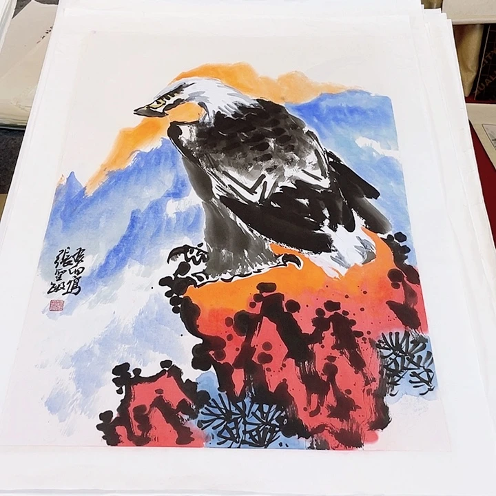 国画张圣敏先生纯手绘作品