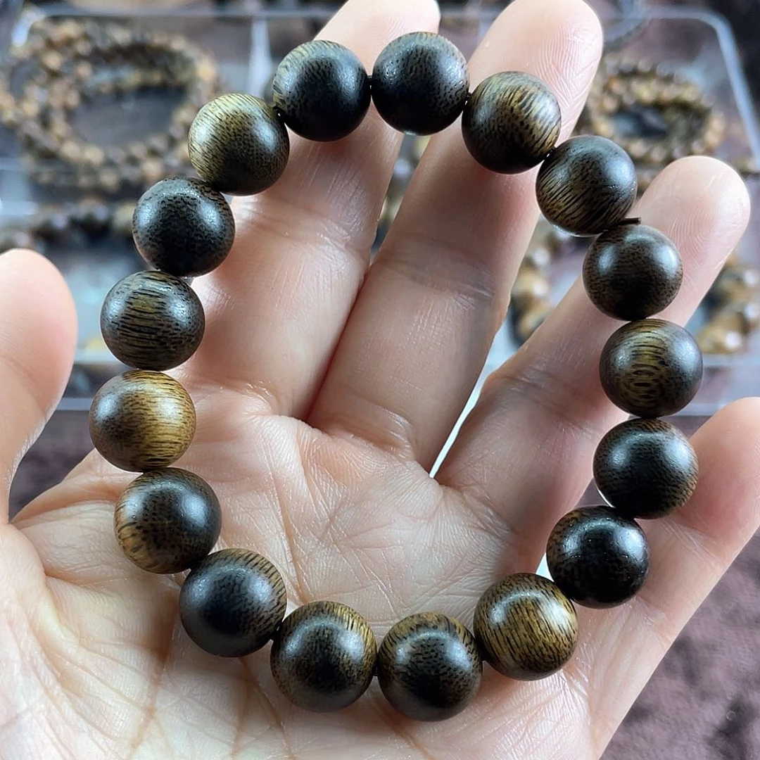 沉香手串越南芽庄白棋