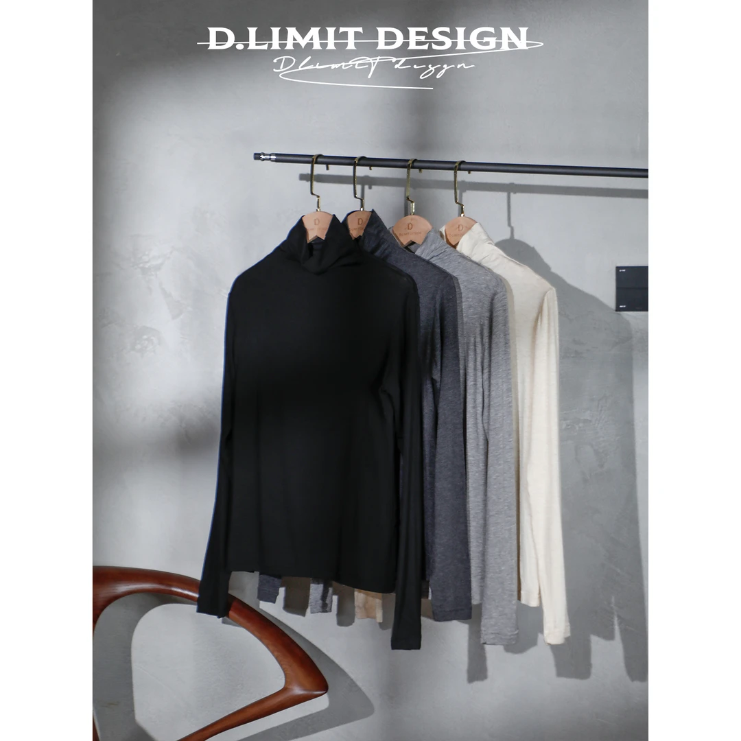 【D.Limit design】克什米尔山羊绒软糯高领/圆领打底衫DLSX333