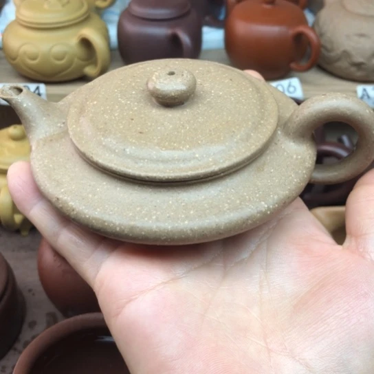 茶壶紫砂青段泥虚遍100豪升左右