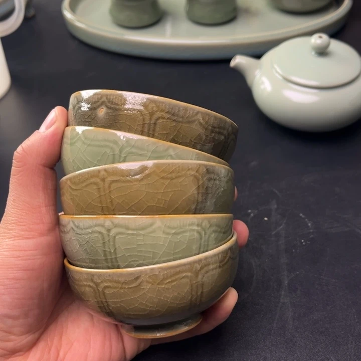 摆件微瑕下小碗杯打包