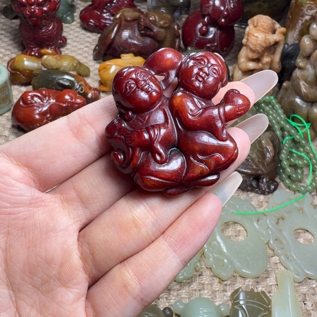 白玉菩提吊坠挂件