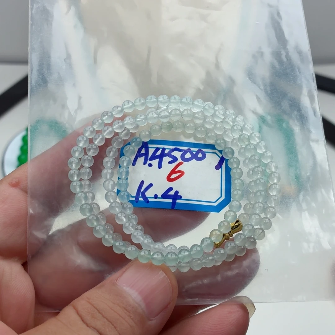 未镶嵌定制翡翠翡翠珠链