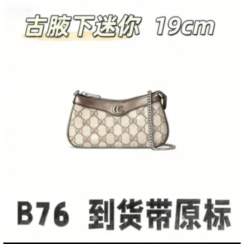 B76 古腋下迷你 19cm【 轻奢国货】【有礼盒】【无需DIY】斜挎包
