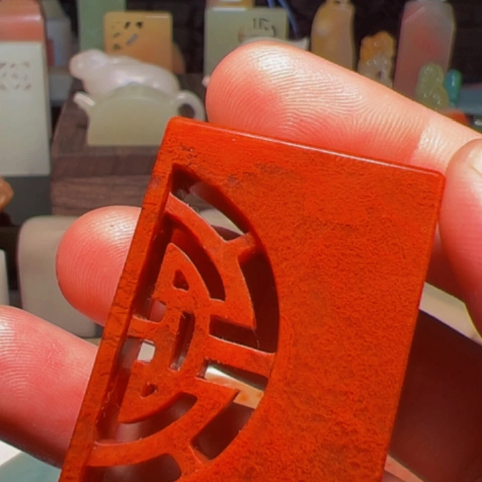 【闪购商品】寿山石印石方*老挝水洞印石印章