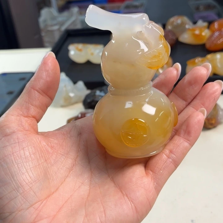 玛瑙/玉髓吊坠(不含链)未镶嵌