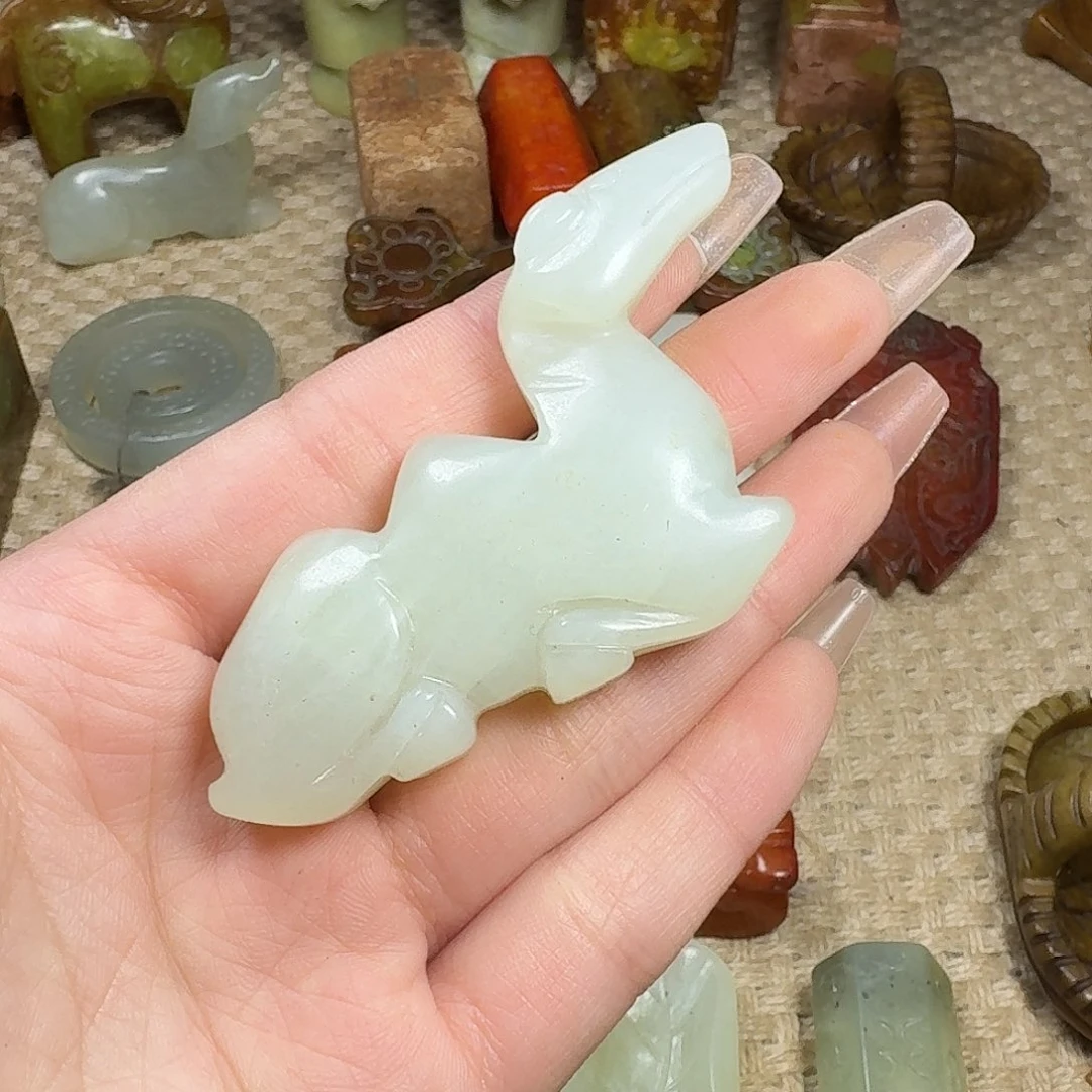 白玉菩提吊坠挂件