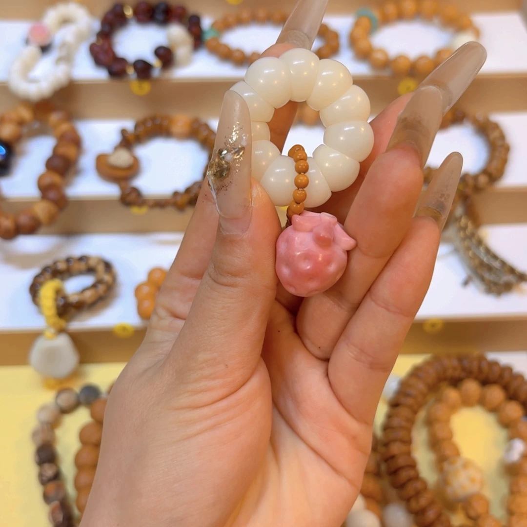 手串星月菩提菩提➕草莓