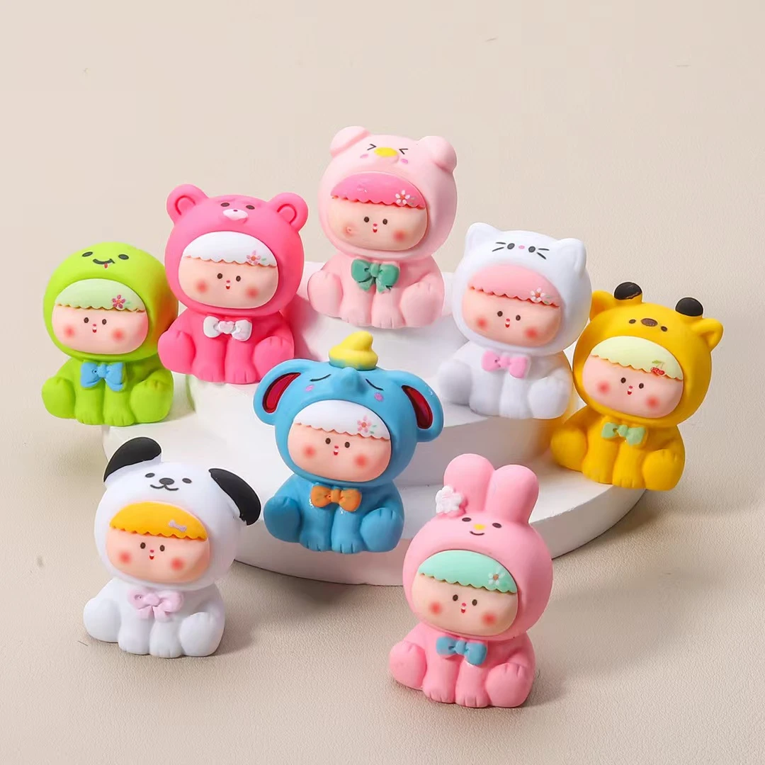 【大萌粒】手工树脂DIY小摆件挂件夜光玩具