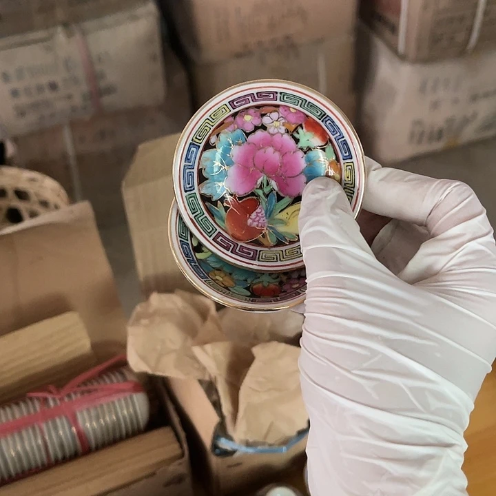 老瓷器 微瑕处理 介意勿拍