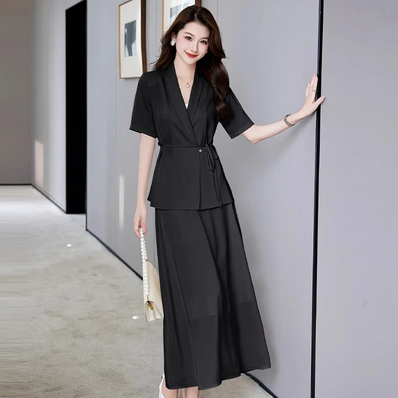 胖mm小香风时尚套装女2025夏大码轻奢高级感减龄洋气质漂亮一整套