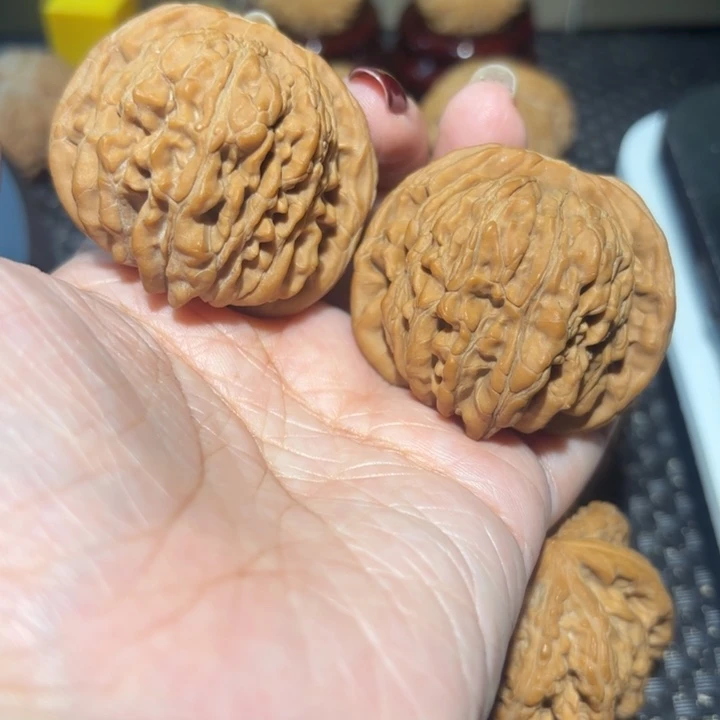 把件文玩核桃44全品四座楼