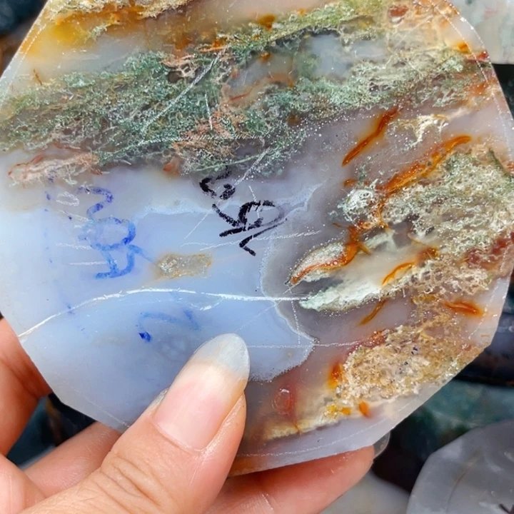 定制玛瑙刘*定制水草玛瑙手镯