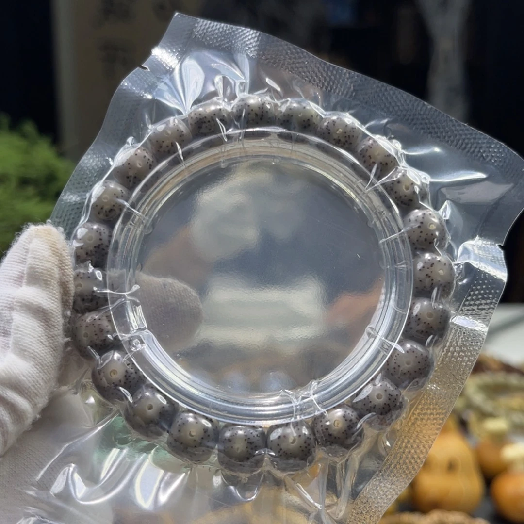 星月菩提手串果冻绿A4