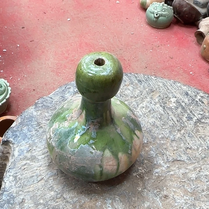 琉璃手工艺品文房四宝精品摆架子