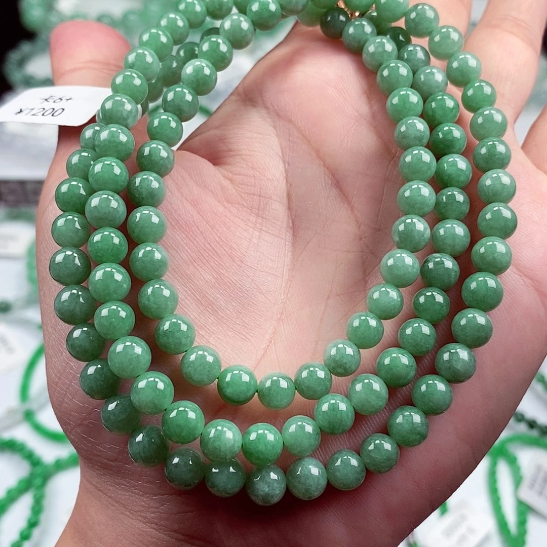 未镶嵌手链翡翠卡6+