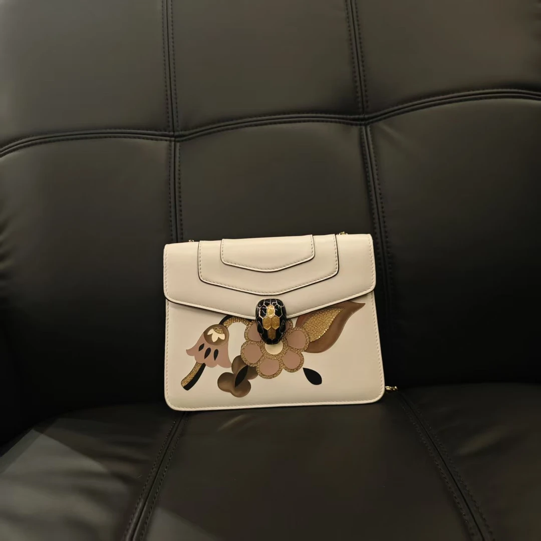 95新 BVLGARI/宝格丽 蛇头单肩包