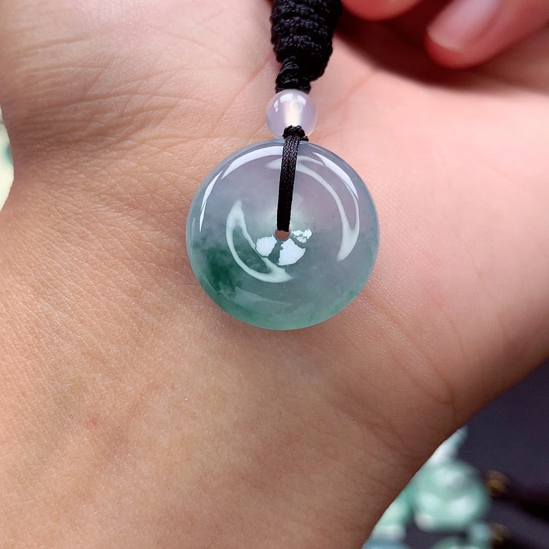 翡翠未镶嵌颈饰13 尺寸19-6.2